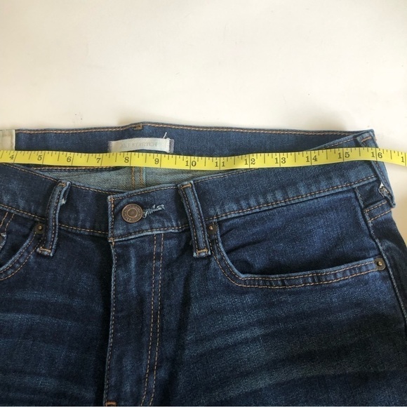 Abercrombie & Fitch Men’s Stretch Slim Straight Denim Jeans Size 31Wx32L - Picture 10 of 13